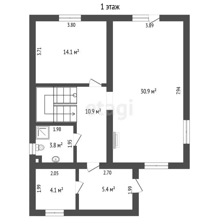 Дом в Раменское, Декабрьская улица (144 м) - Фото 1