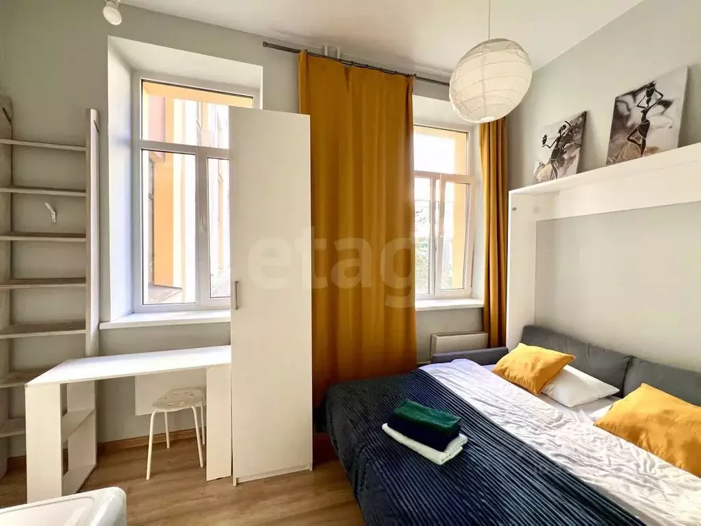Студия Москва Клинская ул., 8С1 (12.7 м) - Фото 1