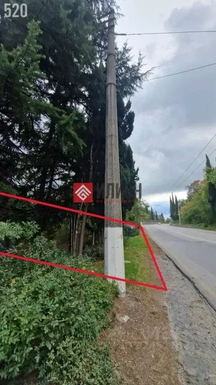 Участок в Крым, Ялта муниципальный округ, Гурзуф пгт ш. Гурзуфское, 1 ... - Фото 2