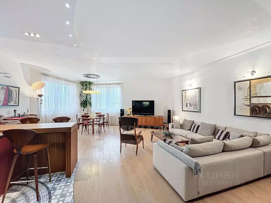 4-к кв. Москва Ружейный пер., 3 (197.0 м) - Фото 1