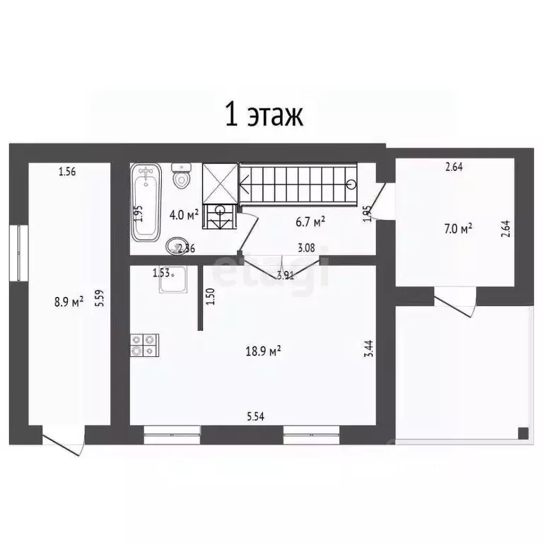 Дом в Тюменская область, Тюмень ул. Петра Бабичева (81 м) - Фото 1