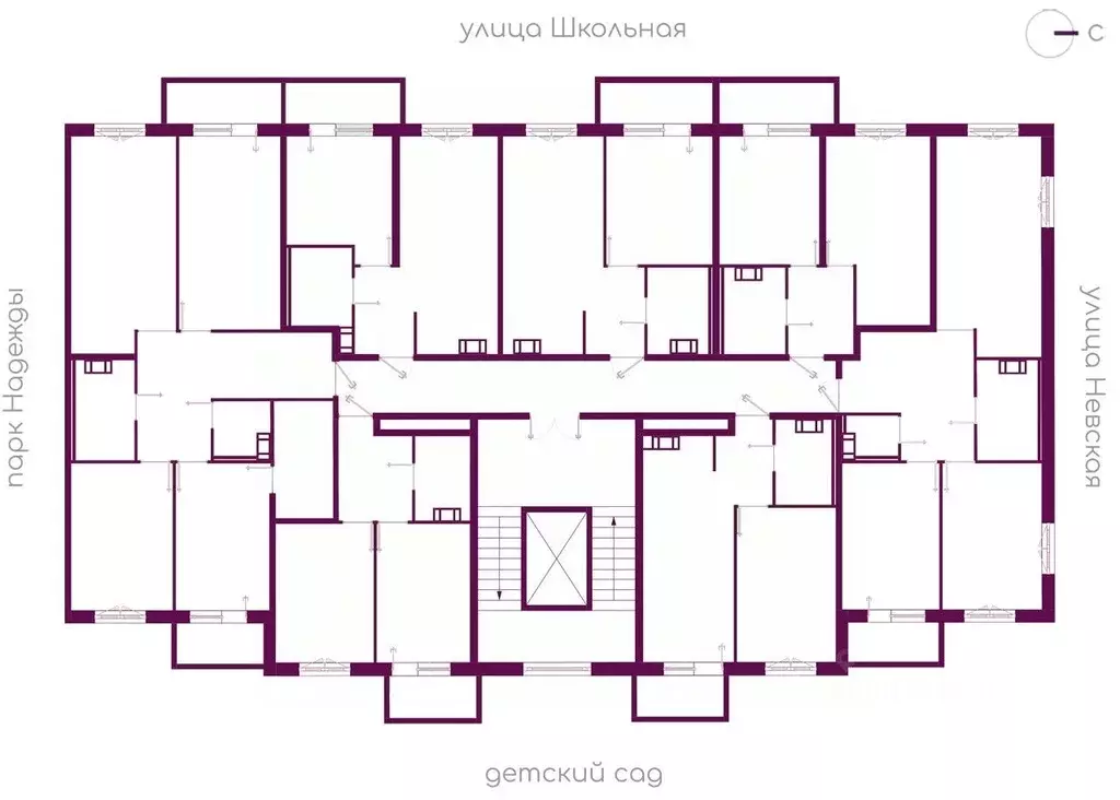 2-к кв. Ленинградская область, Всеволожский район, Дубровское ... - Фото 2
