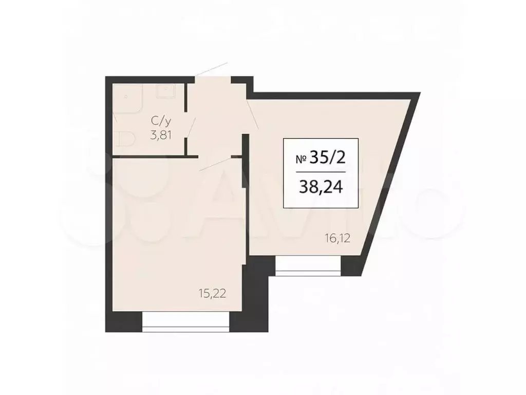 Продам помещение свободного назначения, 38.24 м - Фото 0