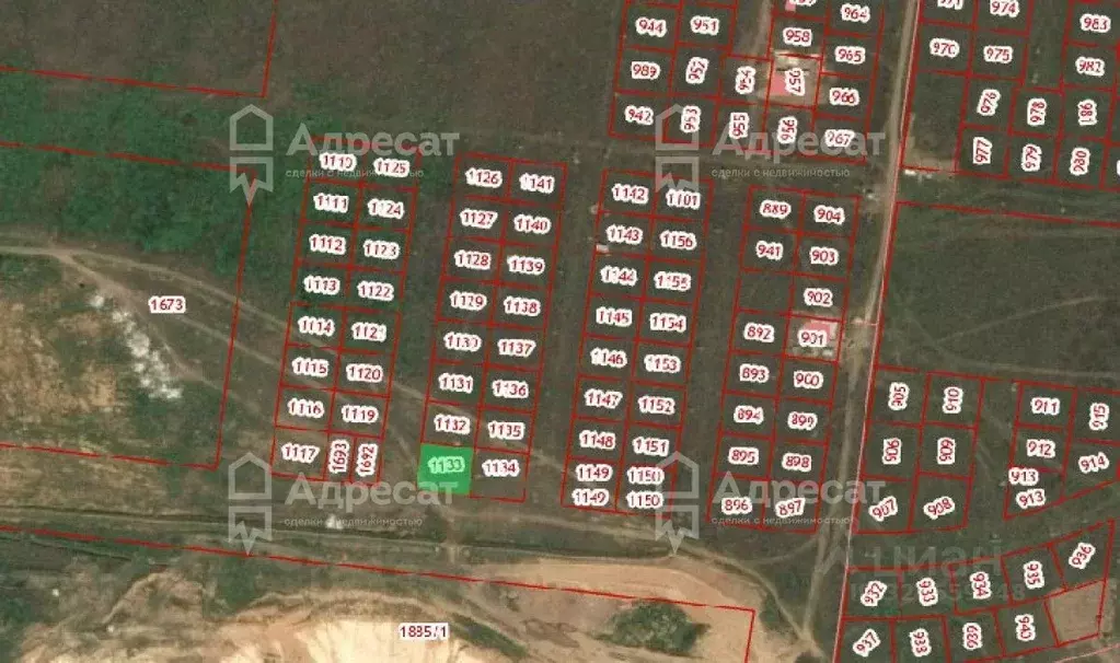 Участок в Волгоградская область, Волгоград ул. Платиновая, 88 (8.76 ... - Фото 2