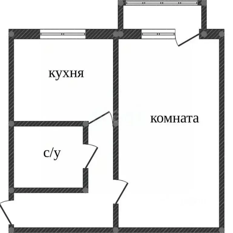 1-к кв. Белгородская область, Белгород ул. Белгородского полка, 62 ... - Фото 0