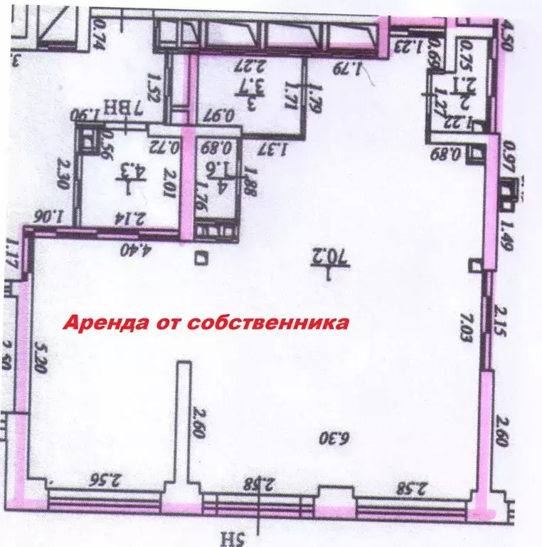 Торговая площадь в Москва ул. Академика Челомея, 1А (78 м) - Фото 1