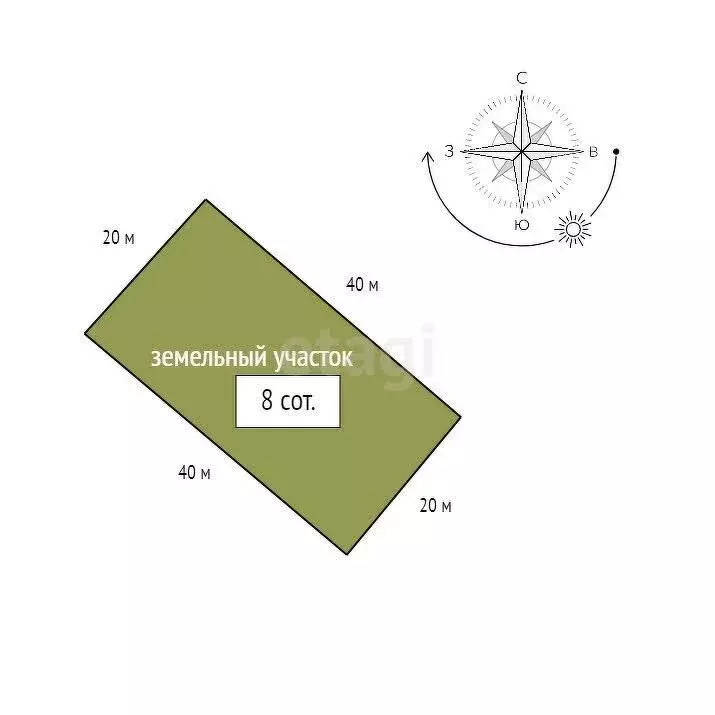 Участок в Красноярск (8 м) - Фото 1