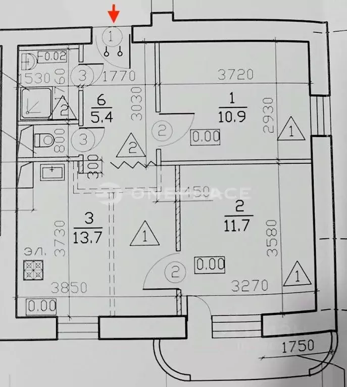 2-к кв. Санкт-Петербург просп. Маршала Жукова, 68к1 (45.0 м) - Фото 2