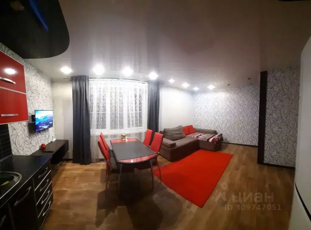 1-к кв. Новосибирская область, Новосибирск ул. Маяковского, 1/1 (43.0 ... - Фото 2