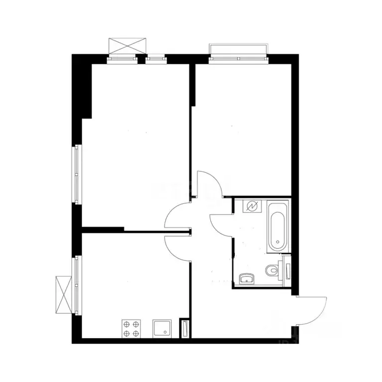 Дом в Курганская область, с. Кетово ул. Больничная, 25 (43 м) - Фото 2