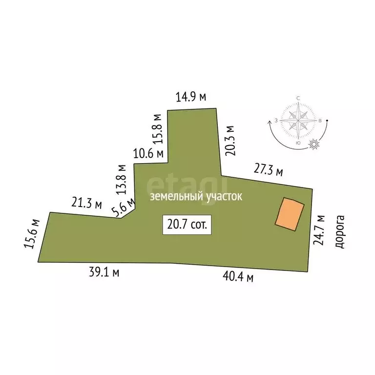 Дом в Вологодская область, Бабаевский муниципальный округ, деревня ... - Фото 1