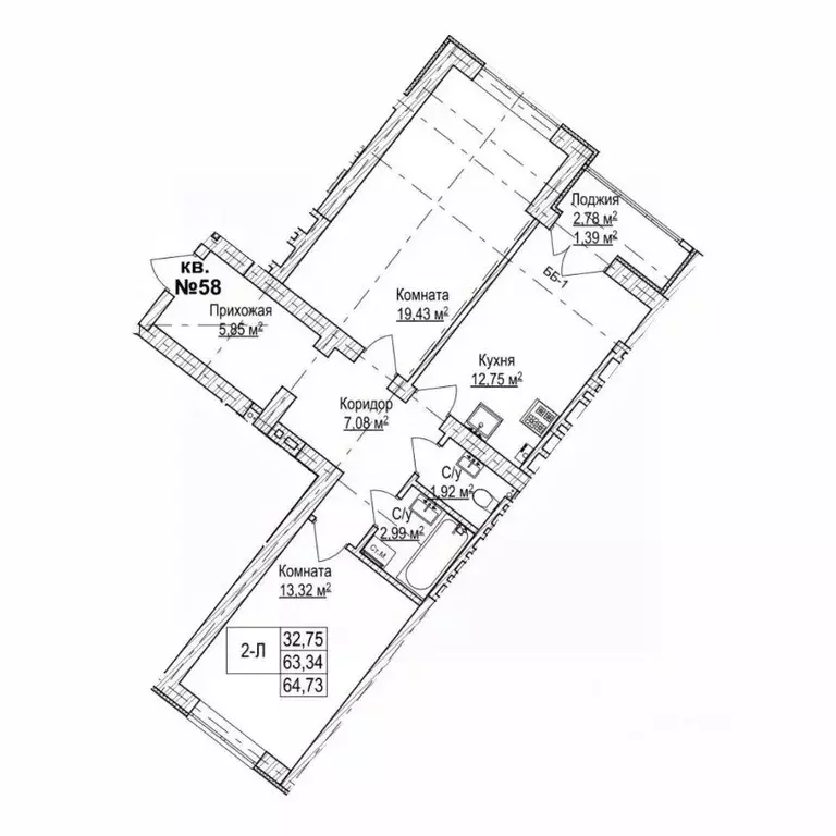 2-к кв. Калининградская область, Зеленоградск ул. Имени Гвардии ... - Фото 1