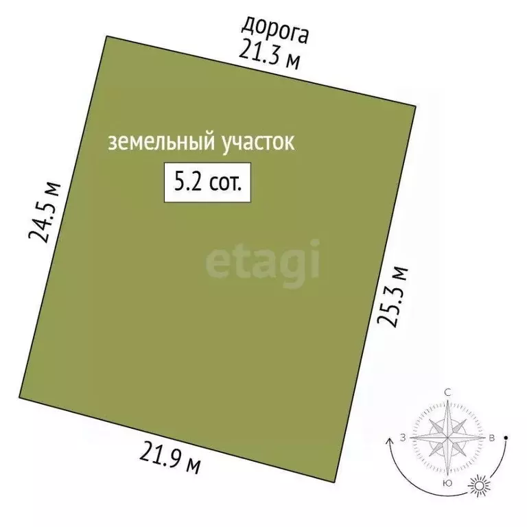 Участок в Крым, Симферопольский район, Добровское с/пос, Ветеран СНТ  ... - Фото 1