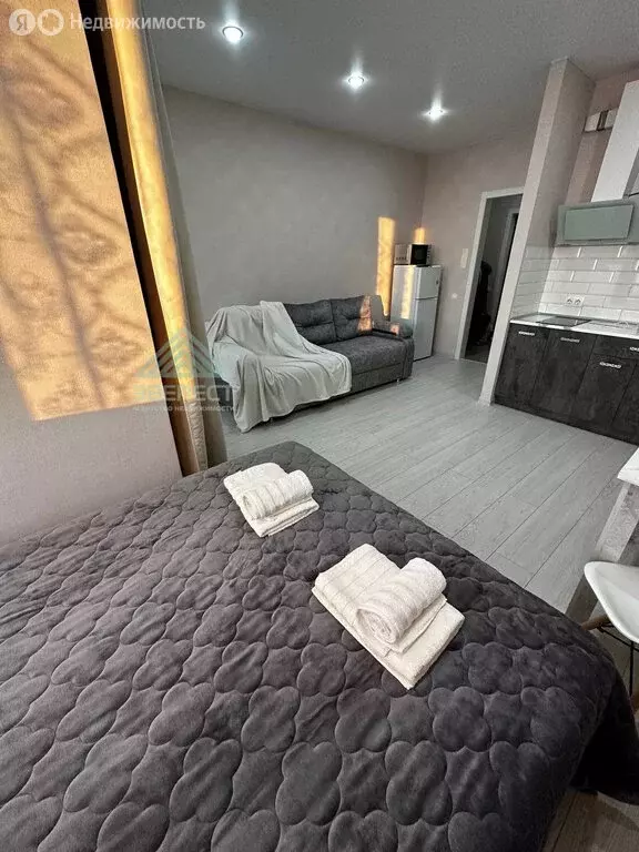 Квартира-студия: Абакан, улица Генерала Тихонова, 8/2 (27.8 м) - Фото 2