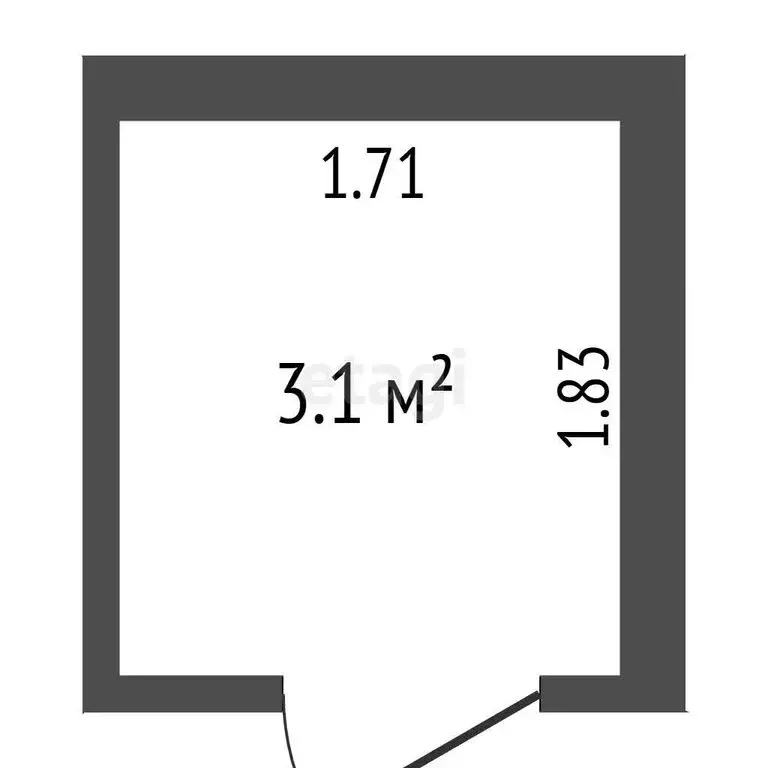 Производственное помещение (3.1 м) - Фото 1