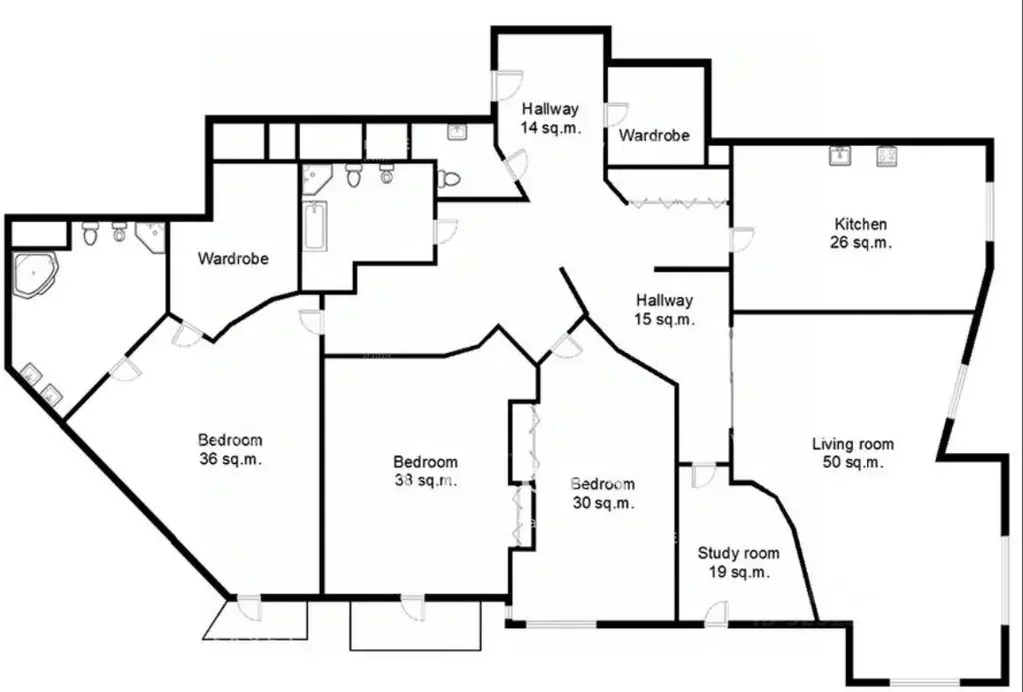 5-к кв. Москва Мосфильмовская ул., 70к7 (235.0 м) - Фото 2