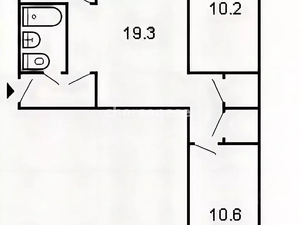 3-к кв. Севастополь просп. Генерала Острякова, 44 (57.0 м) - Фото 1