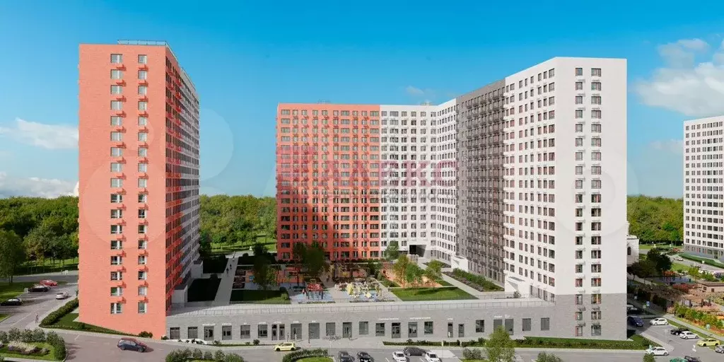 1-к. квартира, 34,6 м, 10/17 эт. - Фото 1