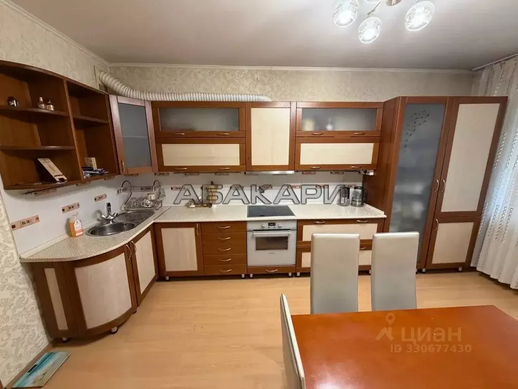 3-к кв. Красноярский край, Красноярск ул. Алексеева, 24 (81.0 м) - Фото 1