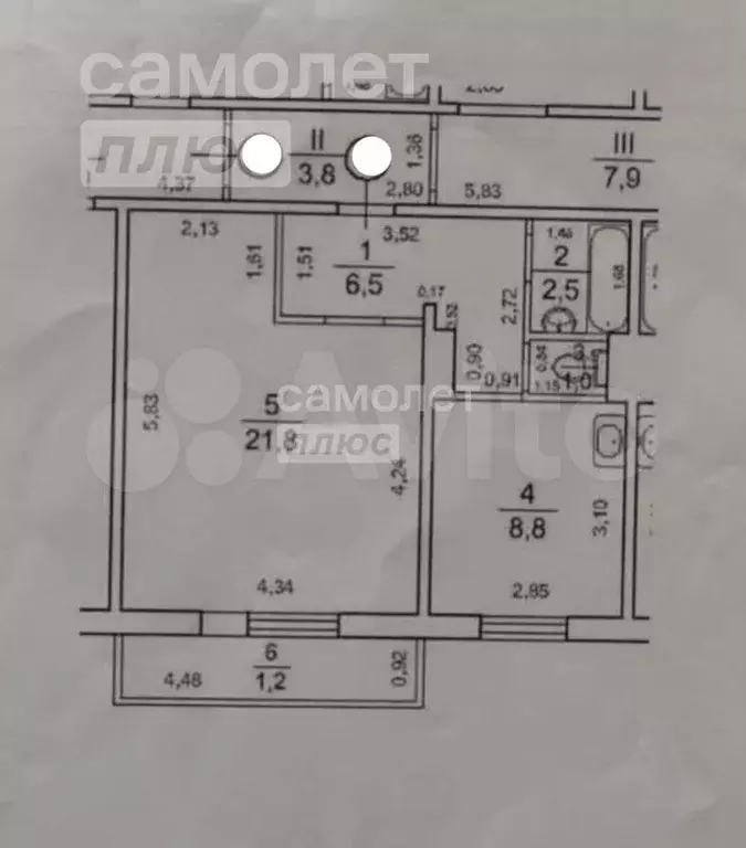 1-к. квартира, 41,8 м, 1/9 эт. - Фото 0