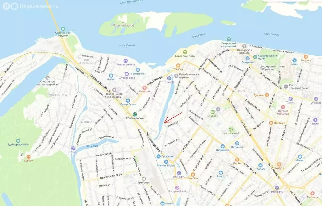 Участок в Энгельс, Кривая улица (6 м) - Фото 2