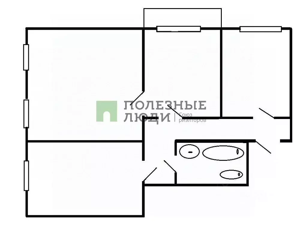 3-к кв. Красноярский край, Емельяново пгт ул. СПТУ-81, 1А (74.9 м) - Фото 2