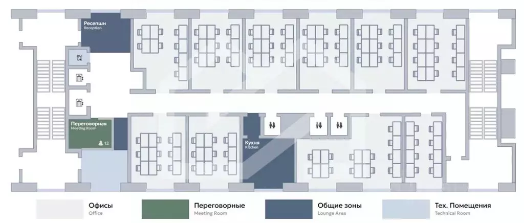 Помещение свободного назначения в Москва пер. Нижний Сусальный, 5с4 ... - Фото 2