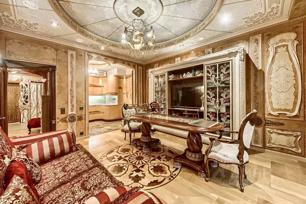 3-к кв. Москва пер. Хилков, 1 (91.0 м) - Фото 1