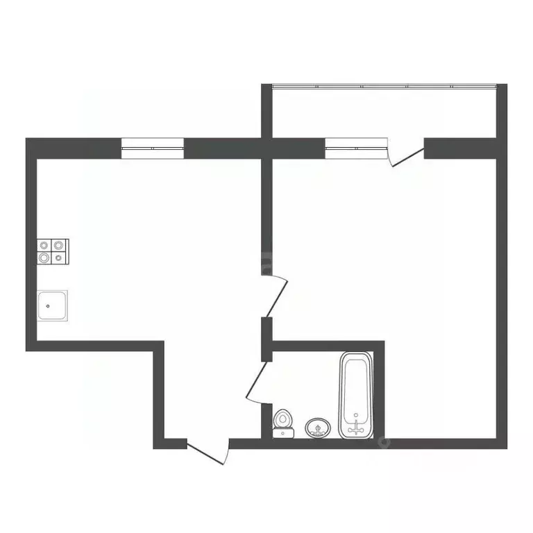 2-к кв. Тульская область, Тула ул. Генерала Маргелова, 5А (68.0 м) - Фото 1