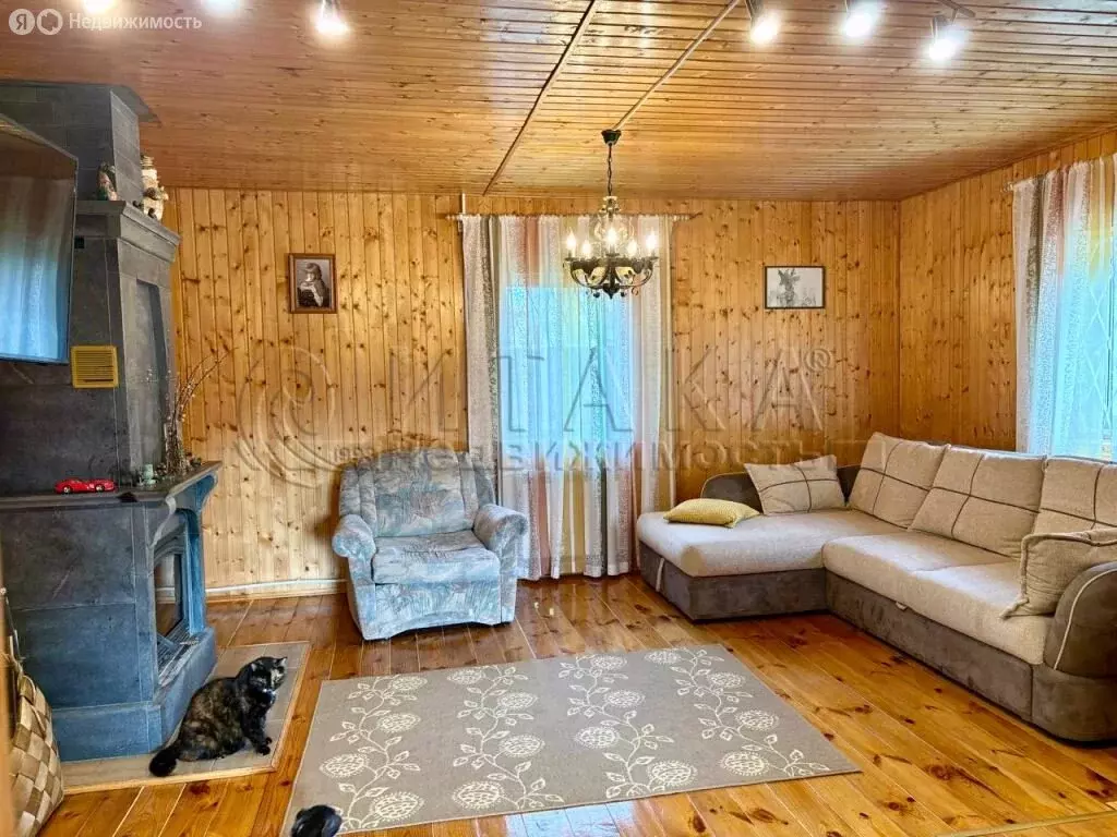 Дом в Лесколовское сельское поселение, посёлок при железнодорожной ... - Фото 1
