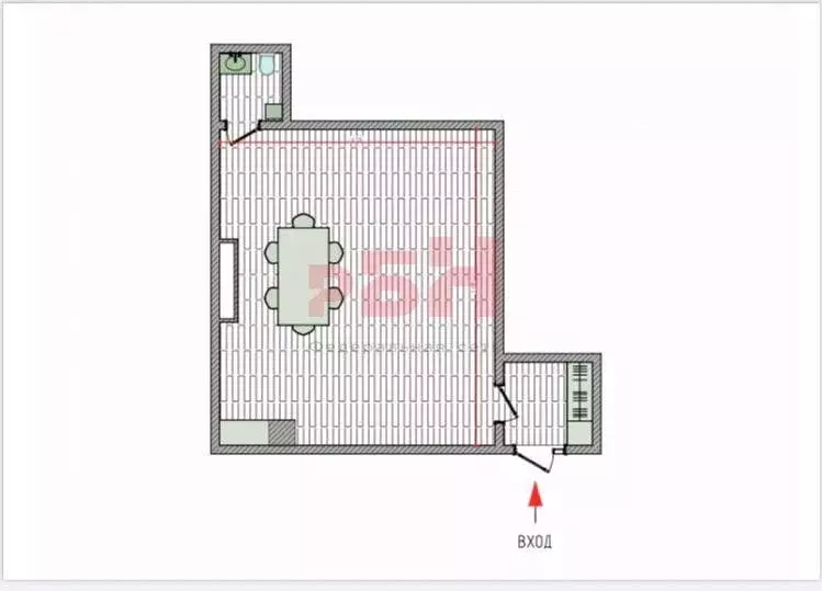 Офис в Тюменская область, Тюмень Комсомольская ул., 75 (52 м) - Фото 2