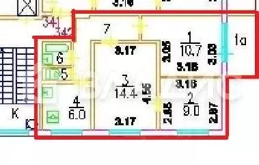 3-к кв. Москва Дубнинская ул., 12К1 (51.0 м) - Фото 1