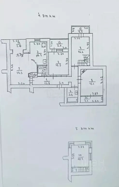 4-к кв. Крым, Симферополь ул. Чехова, 8 (109.2 м) - Фото 1