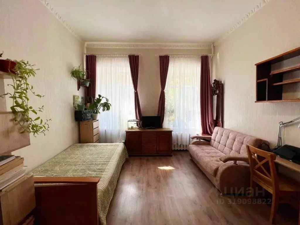 Комната Санкт-Петербург наб. Реки Фонтанки, 156 (24.5 м) - Фото 0