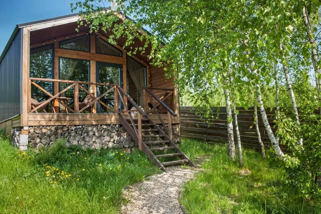 Дом в Московская область, Серпухов городской округ, д. Якшино  (55 м) - Фото 1