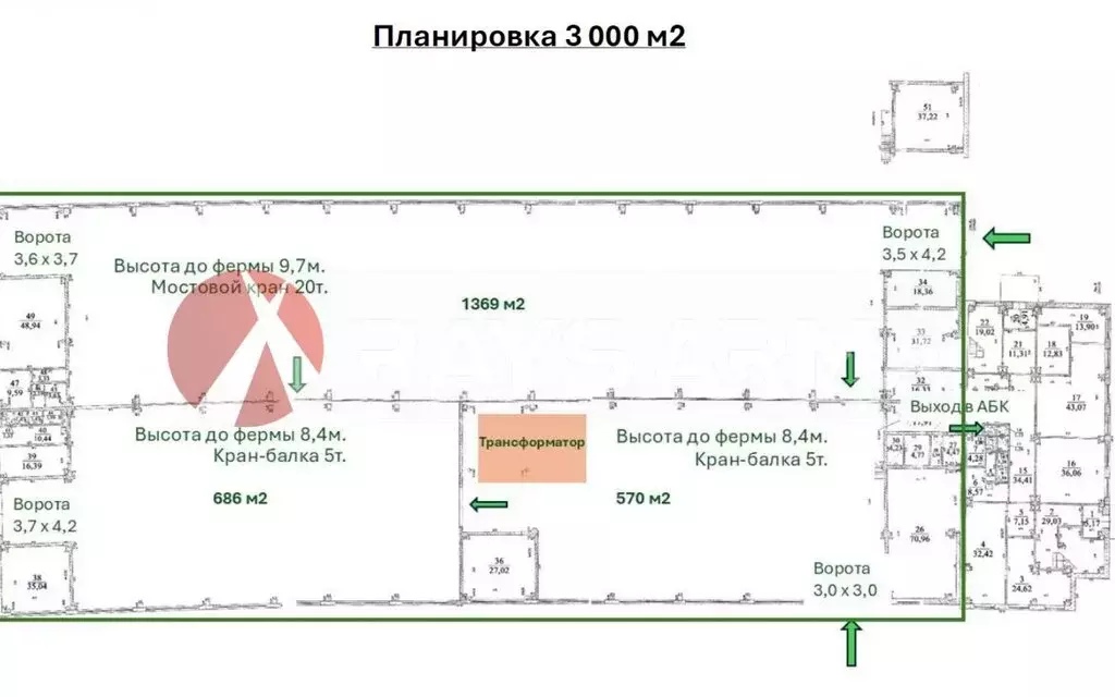 Производственное помещение (754 м) - Фото 2