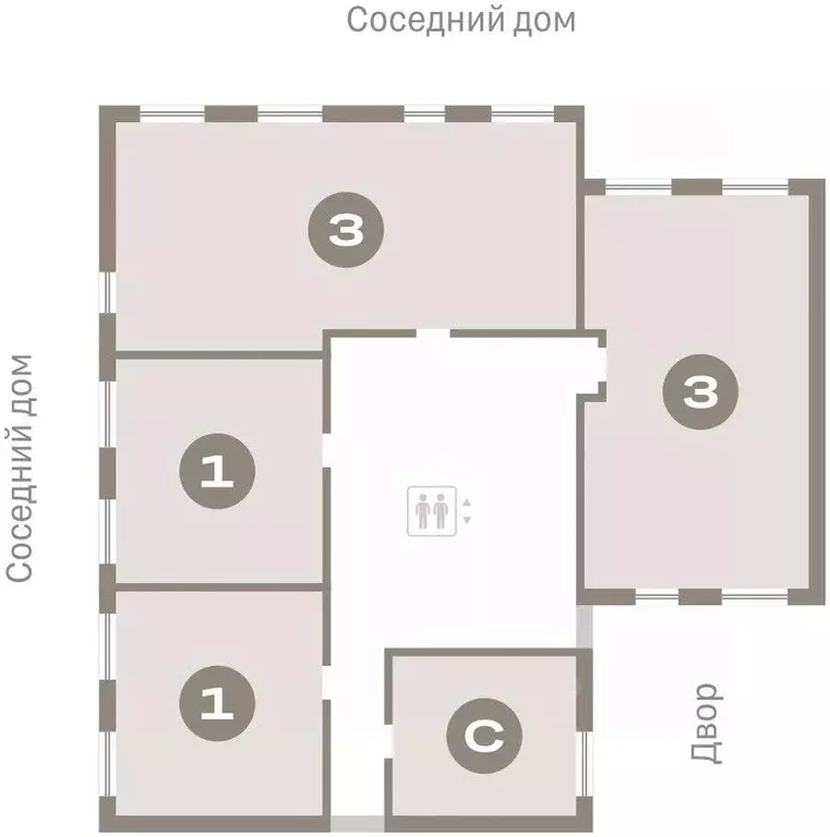 1-к кв. Новосибирская область, Новосибирский район, Краснообск рп, 3-й ... - Фото 2