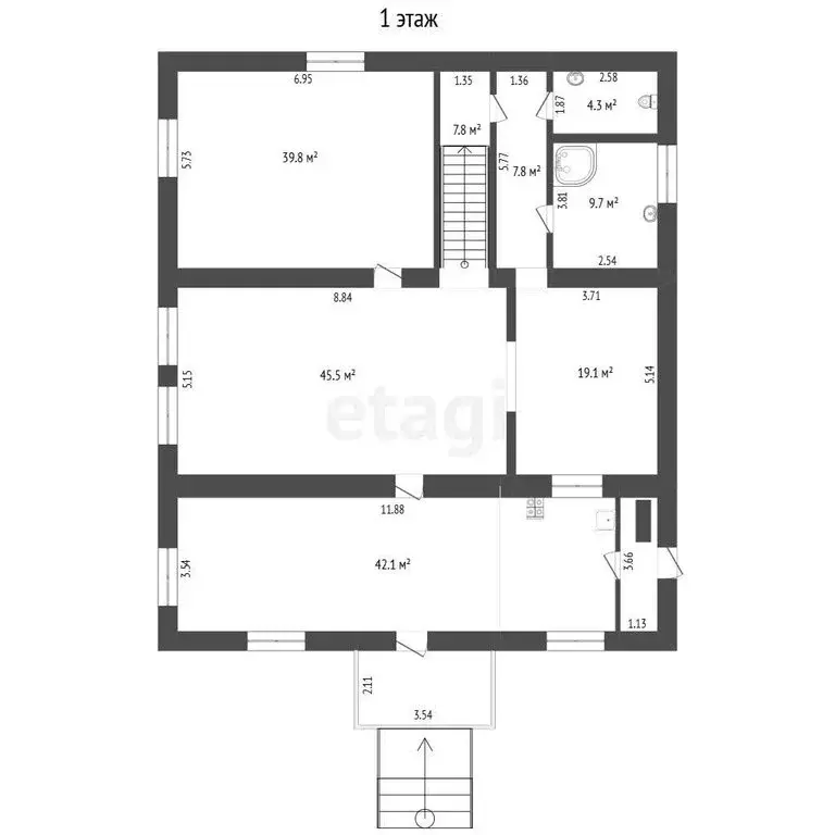 Дом в Новокузнецк, Картасская улица (274.4 м) - Фото 1