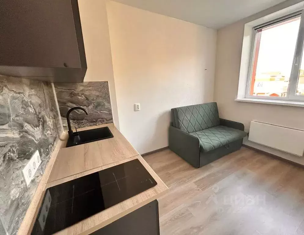 1-к кв. Ленинградская область, Луга просп. Володарского, 37к5 (28.0 м) - Фото 1