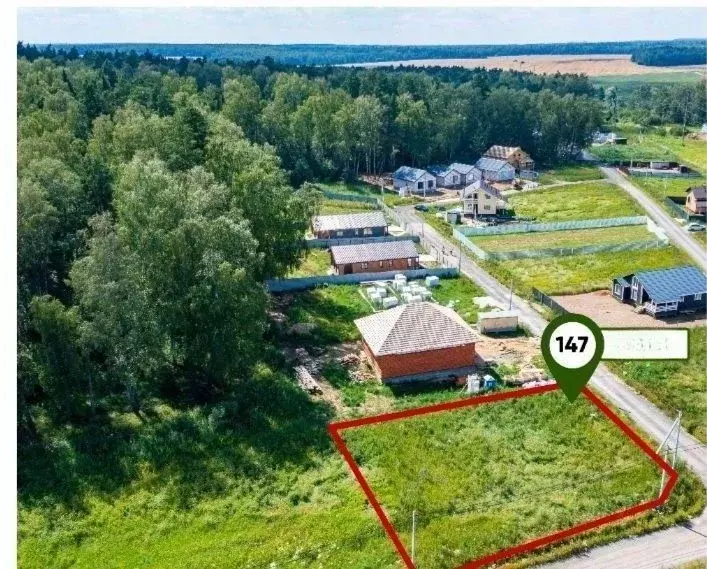 Участок в Московская область, Домодедово городской округ, д. Одинцово  ... - Фото 0