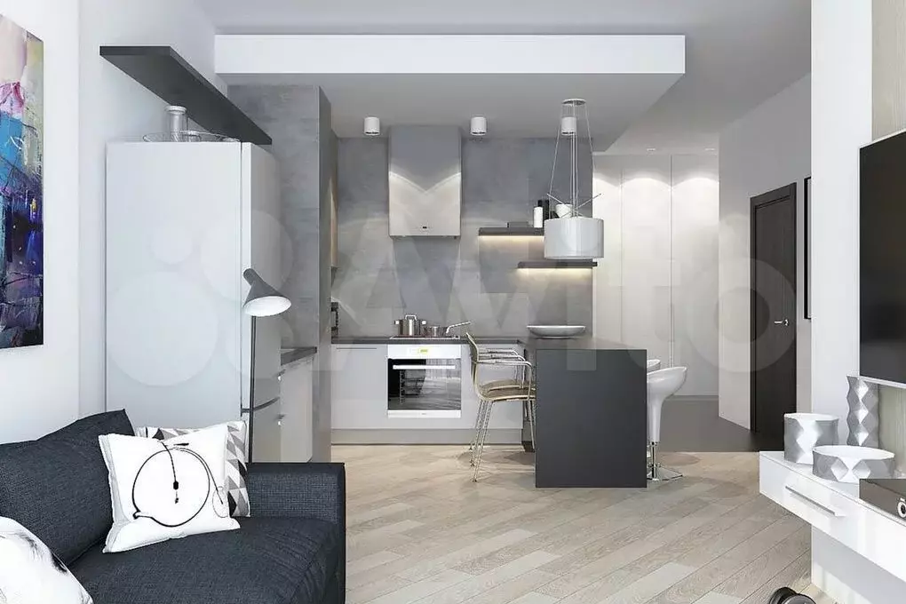 Квартира-студия, 25 м, 1/25 эт. - Фото 0