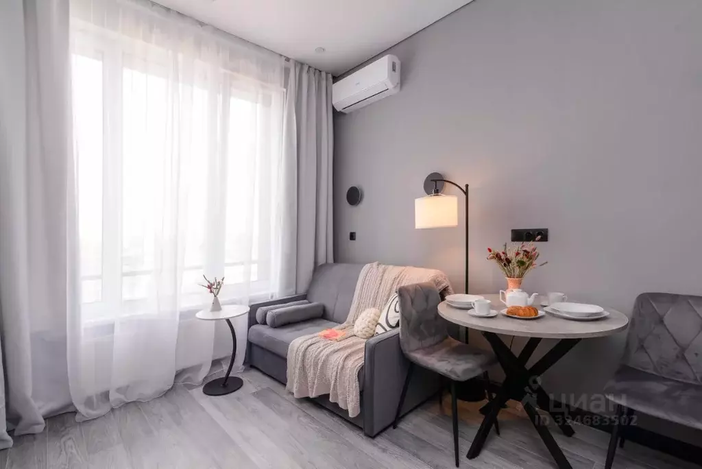 Студия Москва Шелепихинская наб., 34к5 (20.0 м) - Фото 1