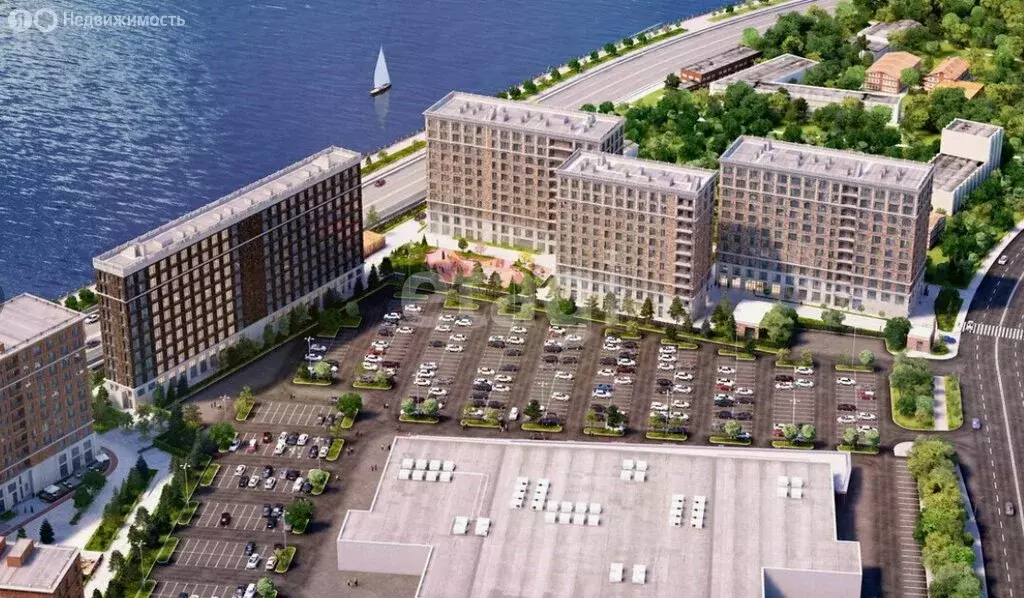 Квартира-студия: Санкт-Петербург, набережная Макарова, 58 (20.4 м) - Фото 1