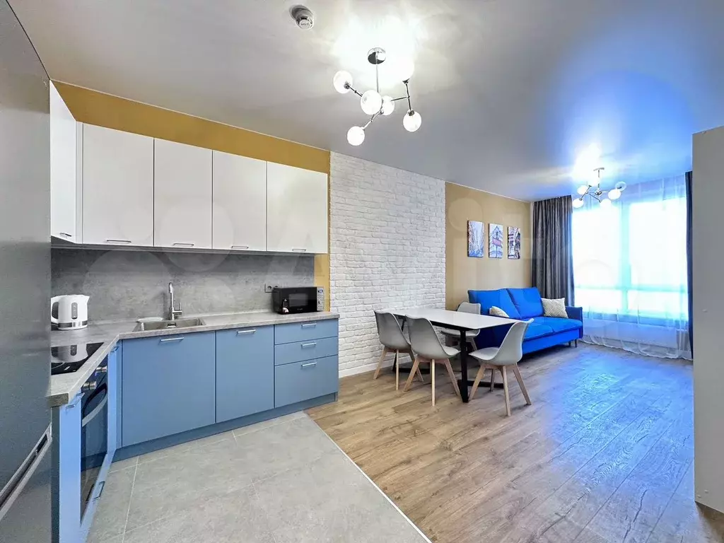 1-к. квартира, 50 м, 11/20 эт. - Фото 1