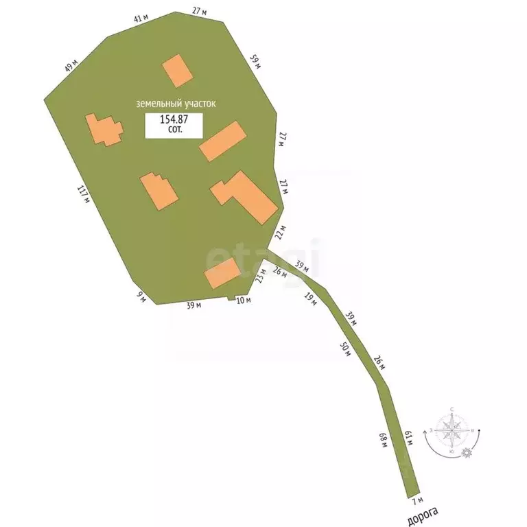 Дом в Хабаровский край, Хабаровский район, Мичуринское с/пос, с. ... - Фото 2