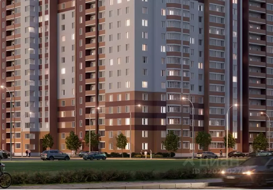 1-к кв. Тамбовская область, Тамбов ул. Чичерина, 7/3 (41.9 м) - Фото 1