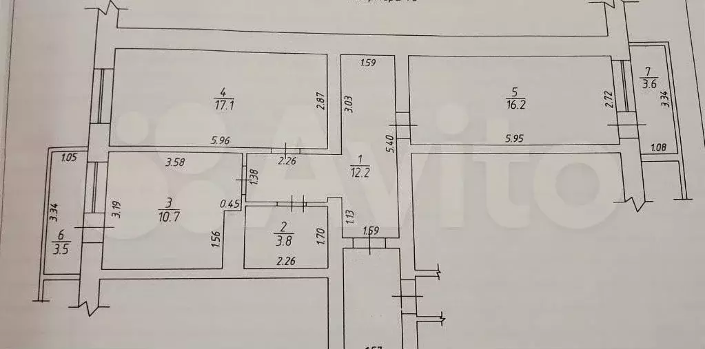 2-к. квартира, 67 м, 5/8 эт. - Фото 0