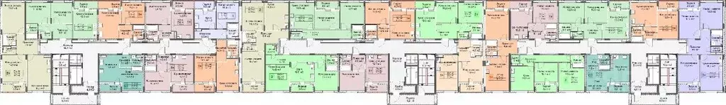 1-к кв. Нижегородская область, Нижний Новгород Кузнечиха Город жилой ... - Фото 2