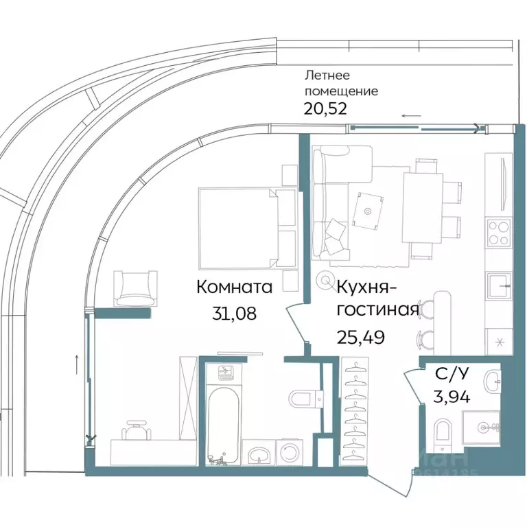 2-к кв. Крым, Саки ул. Морская (81.03 м) - Фото 0