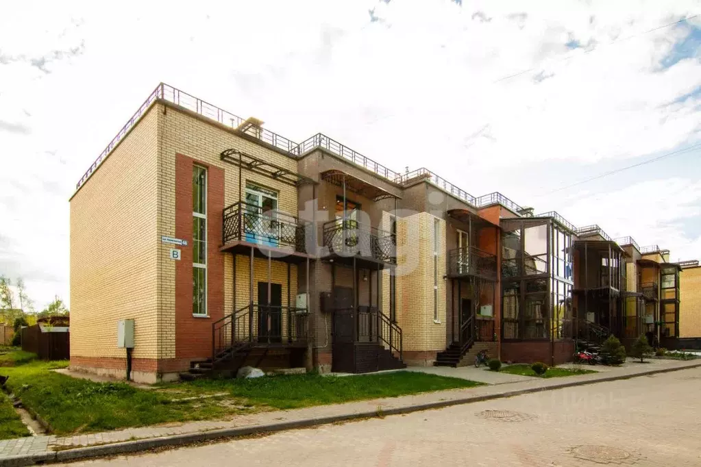 Таунхаус в Костромская область, Кострома Пантусово мкр, наб. ... - Фото 1